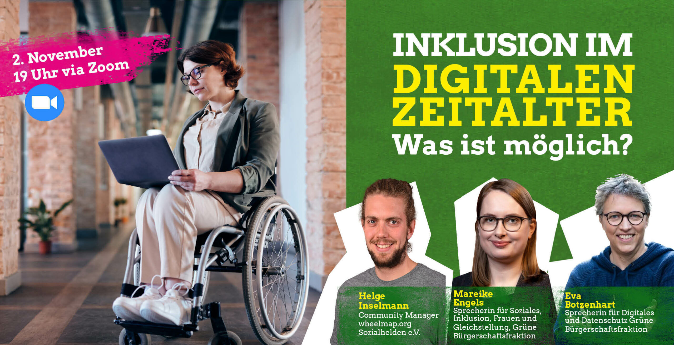 Read more about the article Veranstaltung: Inklusion im Digitalen Zeitalter – Was ist möglich?