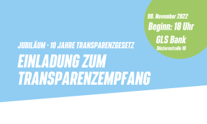 Transparenzempfang: 10 Jahre Hamburgisches Transparenzgesetz